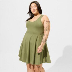 Torrid Mini Foxy Skater Dress 4X